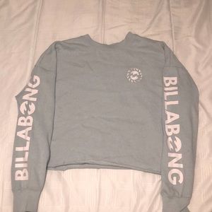Billa Bong Baby Blue cropped sweatshirt